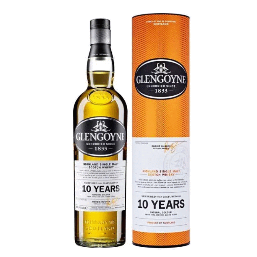 Glengoyne 10 Year Old Single Malt Scotch Whisky