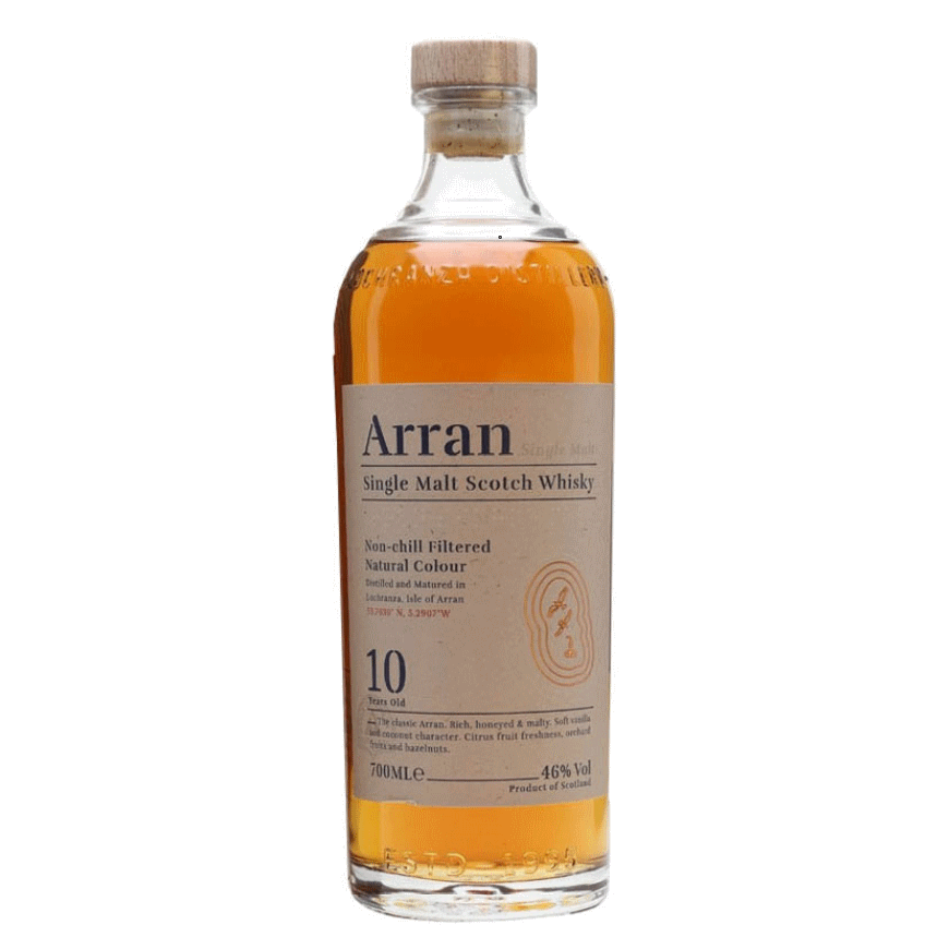 Arran 10 Year Old Single Malt Scotch Whisky