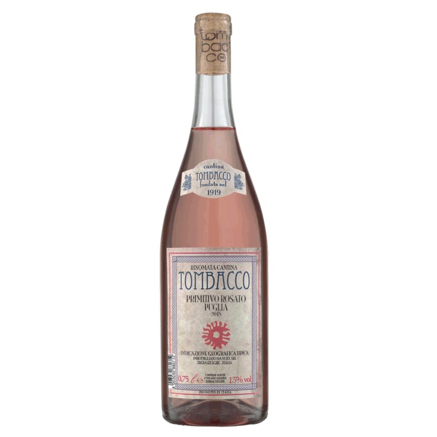 Tombacco Primitivo Rosato IGT Puglia 2020