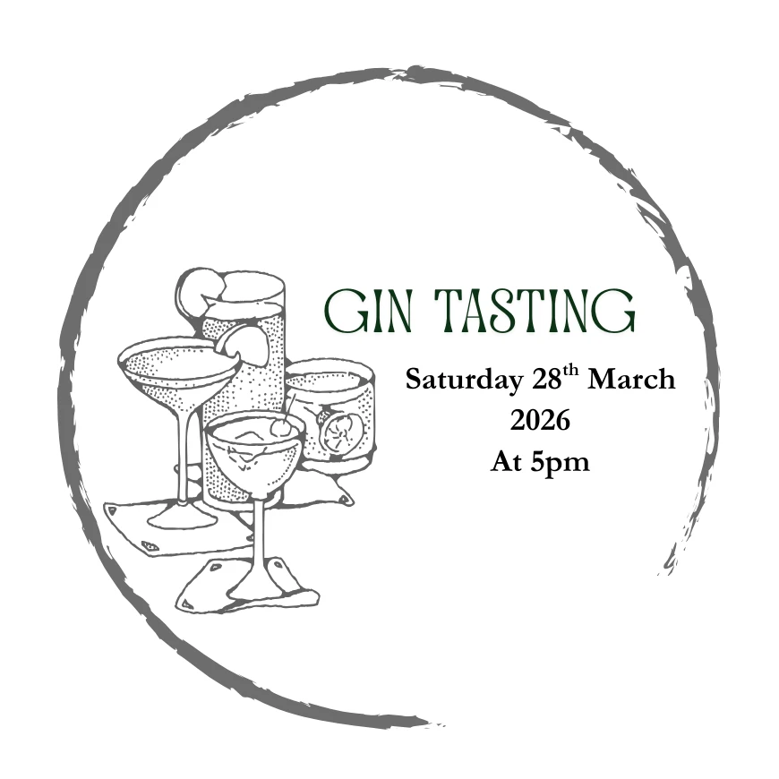 Gin Tasting 28th March 2026